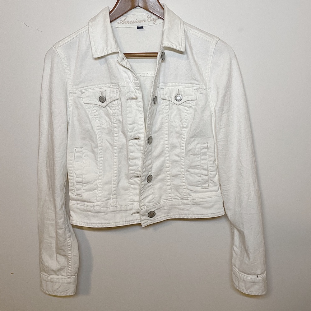 White Denim Jacket